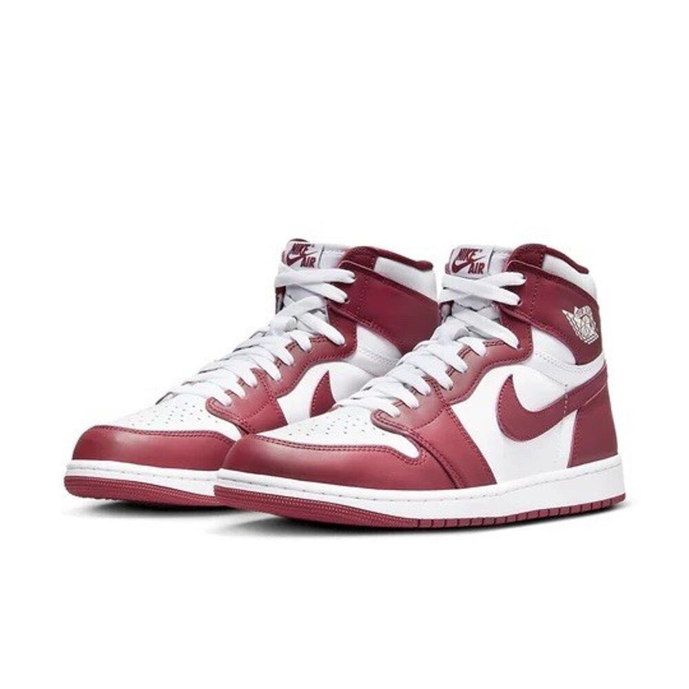 NEW Nike Air Jordan 1 Retro High OG White Team Red DZ5485-160 Men’s Size 10.5